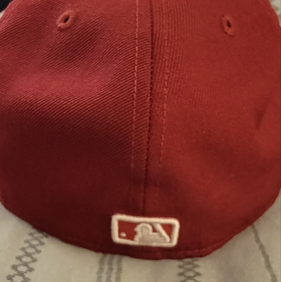 Yankees hat 7 3/8" leather patch, leather headband New - Picture 3 of 3